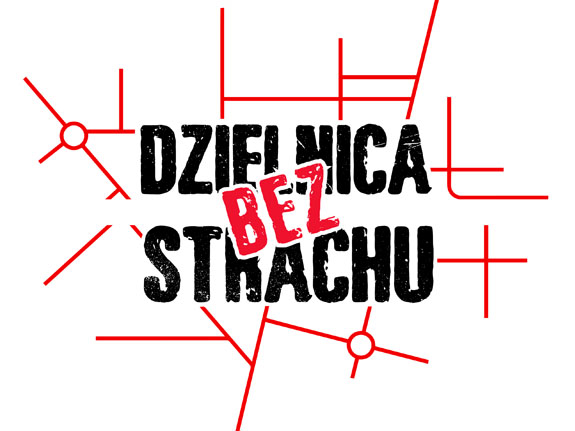 Logo akcji Dzielnica bez strachu.