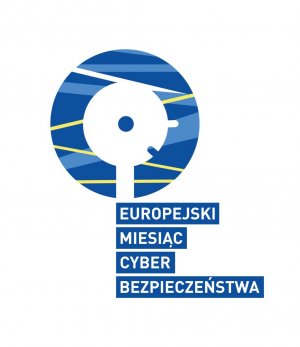 Logo Europejski Miesiąc Cyberbezpieczeństwa (ESCM – European Cyber Security Month, ECSM)
