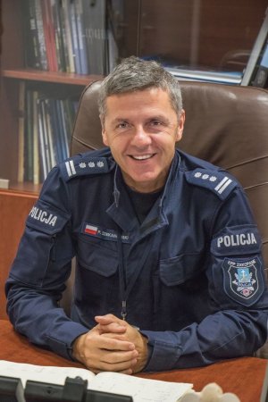 Insp. Piotr Dziekanowski, komendant powiatowy Policji w Zakopanem wizerunek