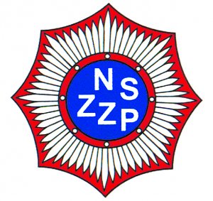 logo niezależnego samorządowego związku zawodowego policjantów