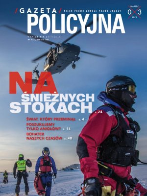 okładka gazeta policyjna marzec 2021