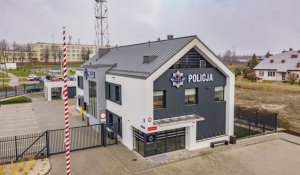 nowy budynek policji w Chęcinach