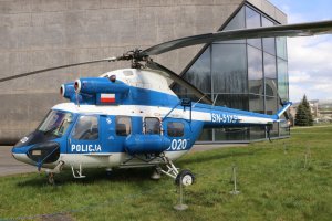 Śmigłowiec, który można oglądać w Muzeum Lotnictwa Polskiego w Krakowie, w latach 1996–2009 wykorzystywany był Sekcji Lotnictwa Policji KWP w Poznaniu, a w latach 2009–2014 przez policyjnych lotników w Krakowie.
