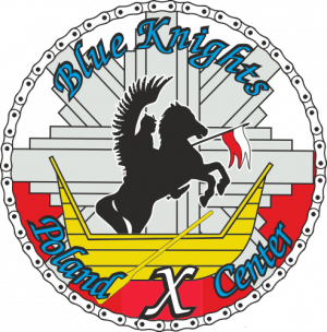 Blue Knights Poland X logo