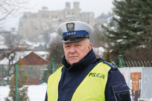 13 stycznia br. asp. szt. Mirosław Marczyk odebrał z rąk kierownictwa jednostki pamiątkową statuetkę z okazji jubileuszu 40 lat w Policji