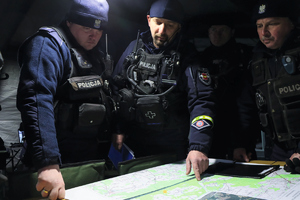 ćwiczenia zorganizowane przez policjantów Oddziału Prewencji Policji w Łodzi będące swoistą kontynuacją zakończonego już projektu współfinansowanego z Funduszu Bezpieczeństwa Wewnętrznego Unii Europejskiej pod nazwą „Szkolenie funkcjonariuszy Policji w zakresie prowadzenia działań pościgowych”.