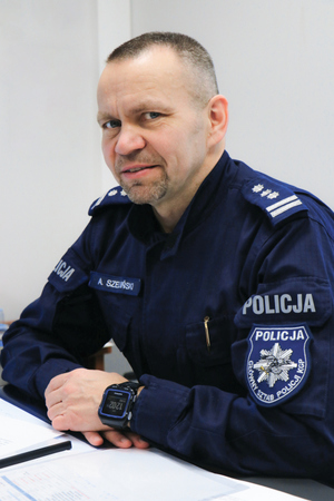 policjant portret