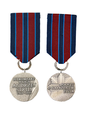 Medal imienia podkomisarza Policji Andrzeja Struja