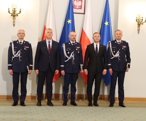 generałowie w policji nominacje z rąk prezydenta RP i ministra SWiA