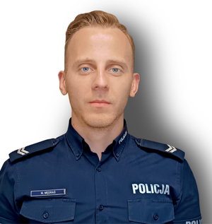 portret policjanta