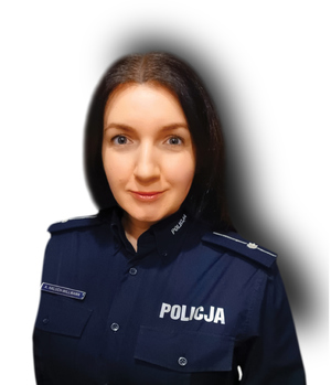 mł. asp. Agata Haluch-Willmann jej portret