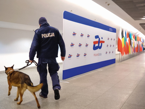 policjant z psem