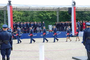 obchody święta policji w warszawie w różnych komórkach KGP. Główne obchody na wilanowie, i msze i w kgp i w cytadeli
