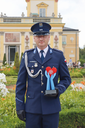 portrety wyróżnionych policjantów