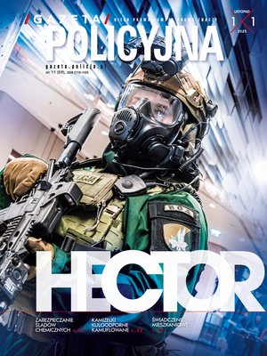 plik pdf i okładka numer Gazety Policyjnej Listopad 2015