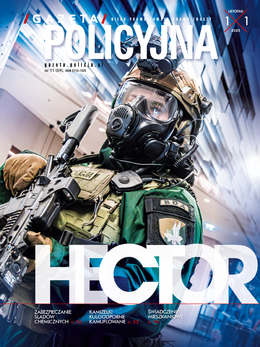 plik pdf i okładka numer Gazety Policyjnej Listopad 2015