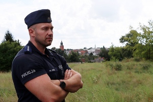 dzielnicowy asp. szt. Marcin Nerć