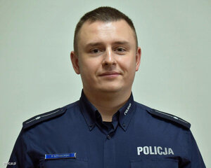 mł. asp. Piotr Szymborski