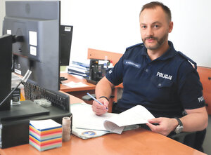 asp. szt. Maciej Kasprzycki z Zakopanego